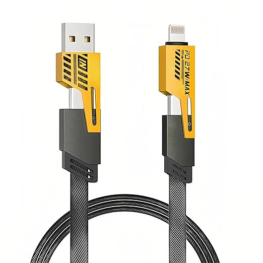 4 in 1 multi fast charger cable